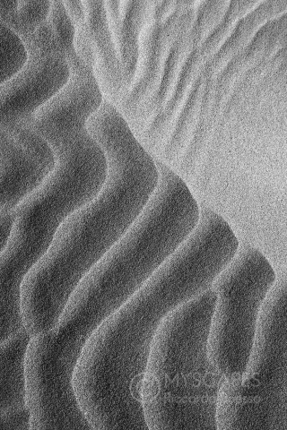 Sand shapes at Rosolina beach - Italy