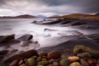 Harris island coastline - Scotland